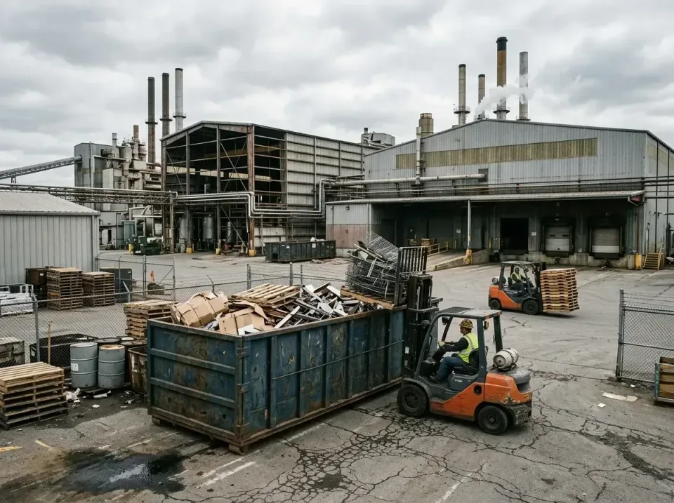 industrial-factory-scrap-conta-003 — frequently asked questions, Cheap Roll-off Dumpster Rentals in Evans, CO